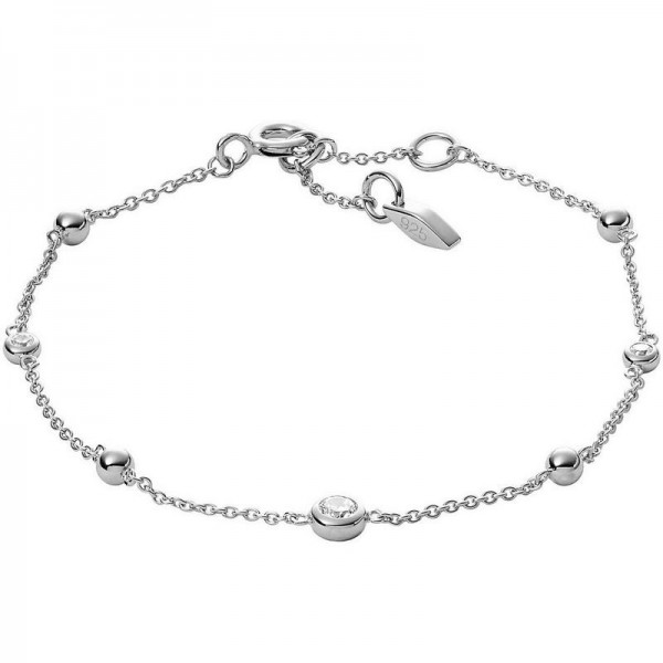 Fossil Women's Bracelet Sterling Silver JFS00452040 Buy Fossil Women's Bracelet Sterling Silver JFS00452040
