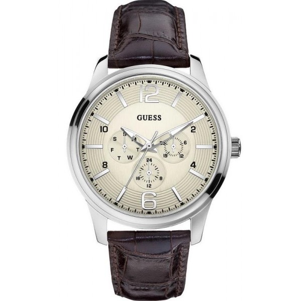 Kaufen Sie Guess Herrenuhr Captain W0294G1 Multifunktions