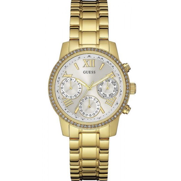 Montre Femme Guess Mini Sunrise W0623L3 Chrono Look Multifonction Acheter Montre Femme Guess Mini Sunrise W0623L3 Chrono Look Multifonction
