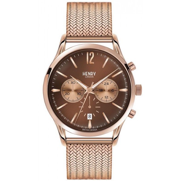 Kaufen Sie Henry London Herrenuhr Harrow HL41-CM-0056 Chronograph Quartz