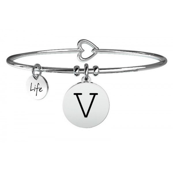 Bracelet Kidult Femme Symbols Lettre V 231555V Acheter Bracelet Kidult Femme Symbols Lettre V 231555V