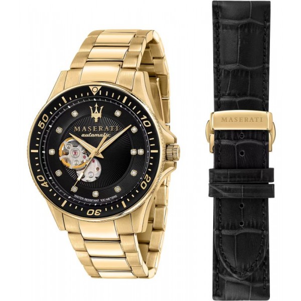 Comprar Reloj Hombre Maserati Sfida Diamonds Automático R8823140003