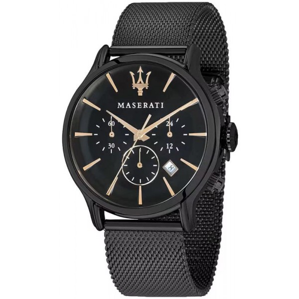 Montre Homme Maserati Epoca Chronographe R8873618013 Acheter Montre Homme Maserati Epoca Chronographe R8873618013