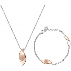 Morellato Women's Necklace and Bracelet Foglia SAKH47