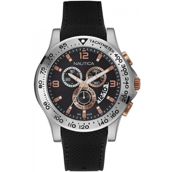 Montre Nautica Homme NST 600 NAI19504G Chronographe Acheter Montre Nautica Homme NST 600 NAI19504G Chronographe