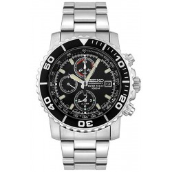 Acheter Montre Seiko Homme Alarm Chronograph Quartz SNA225P1