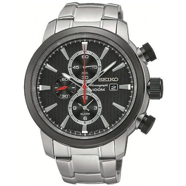 Seiko Herrenuhr Neo Sport Alarm Chronograph Quartz SNAF47P1 Kaufen Sie Seiko Herrenuhr Neo Sport Alarm Chronograph Quartz SNAF47P1