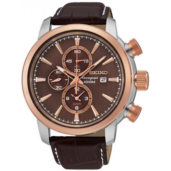 Montre Seiko Homme Neo Sport Alarm Chronograph Quartz SNAF52P1 Acheter Montre Seiko Homme Neo Sport Alarm Chronograph Quartz SNAF52P1