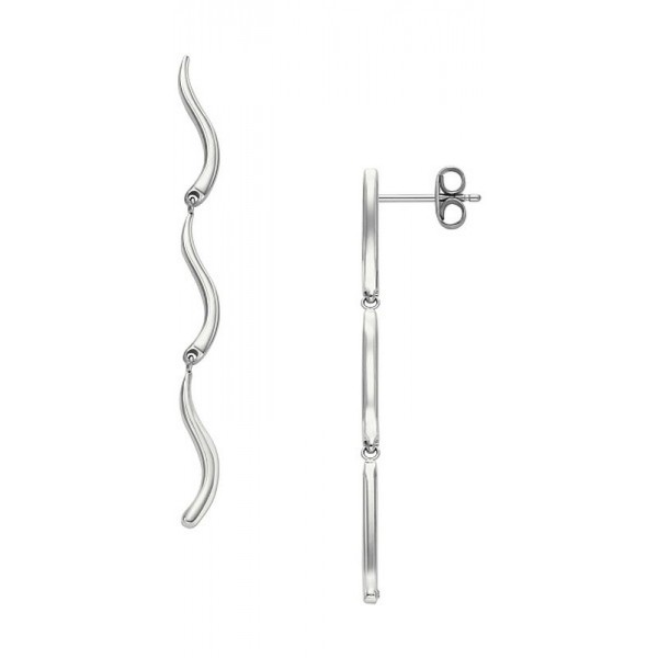 Skagen Kariana Waves Ladies Earrings SKJ1792040 Image of Skagen Kariana Waves Ladies Earrings SKJ1792040