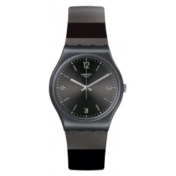 Reloj Swatch Unisex Gent Blackeralda GB430