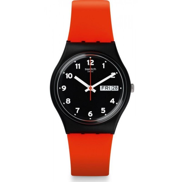 Montre Swatch Unisex Gent Red Grin GB754 Acheter Montre Swatch Unisex Gent Red Grin GB754