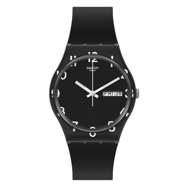 Swatch Unisexuhr Gent Over Black GB757 Swatch Unisexuhr Gent Over Black GB757 kaufen