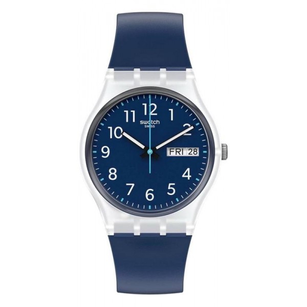 Acheter Montre Swatch Unisex Gent Rinse Repeat Navy GE725