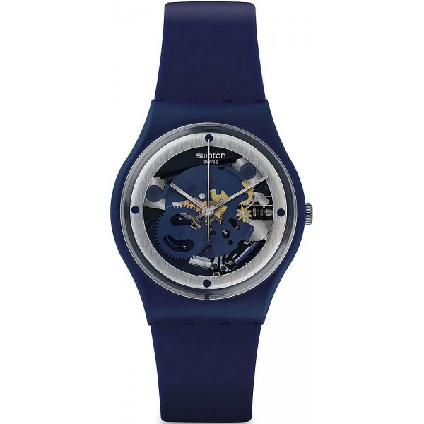 Comprar Reloj Swatch Unisex Gent Squelette Blue GN245