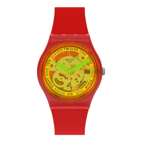 Acheter Montre Swatch Unisex Gent Retro-Rosso GR185