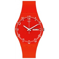 Reloj Swatch Unisex Gent Over Red GR713