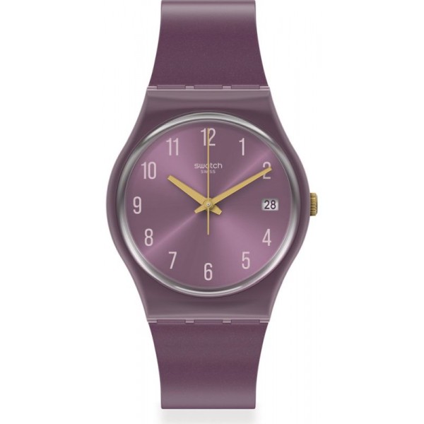 Buy Swatch Womens Watch Gent Pearlypurple GV403