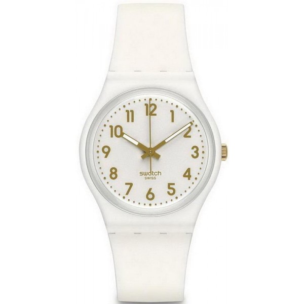 Swatch Unisex Watch Gent White Bishop GW164 Buy Swatch Unisex Watch Gent White Bishop GW164