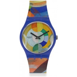 Reloj Swatch Centre Pompidou Carousel, by Robert Delaunay GZ712