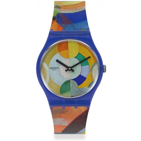 Swatch Watch Centre Pompidou Carousel, by Robert Delaunay GZ712 Buy Swatch Watch Centre Pompidou Carousel, by Robert Delaunay GZ712
