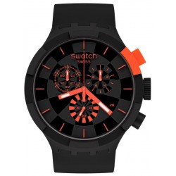Swatch Watch Big Bold Chrono Checkpoint Red SB02B402
