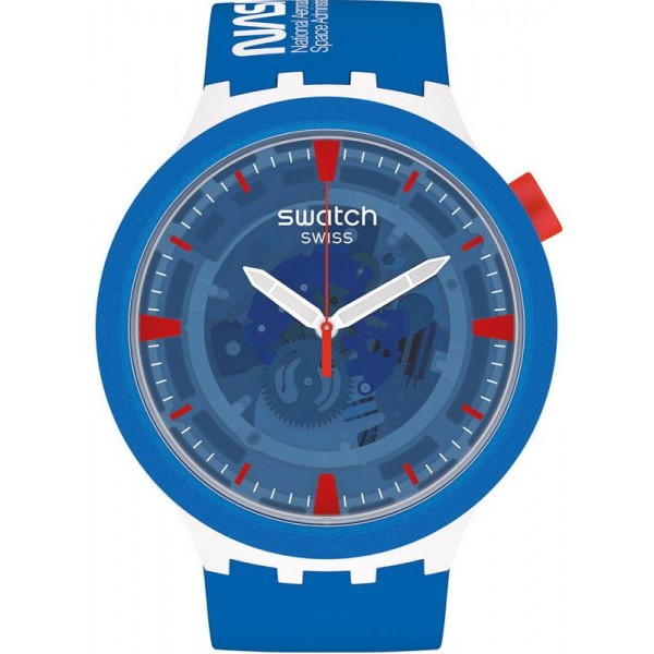 Comprare Orologio Swatch Big Bold Jumpsuit NASA SB03Z100