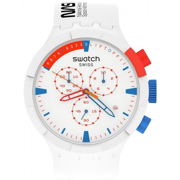 Orologio Swatch Big Bold Chrono Extravehicular NASA SB04Z400 Comprare Orologio Swatch Big Bold Chrono Extravehicular NASA SB04Z400