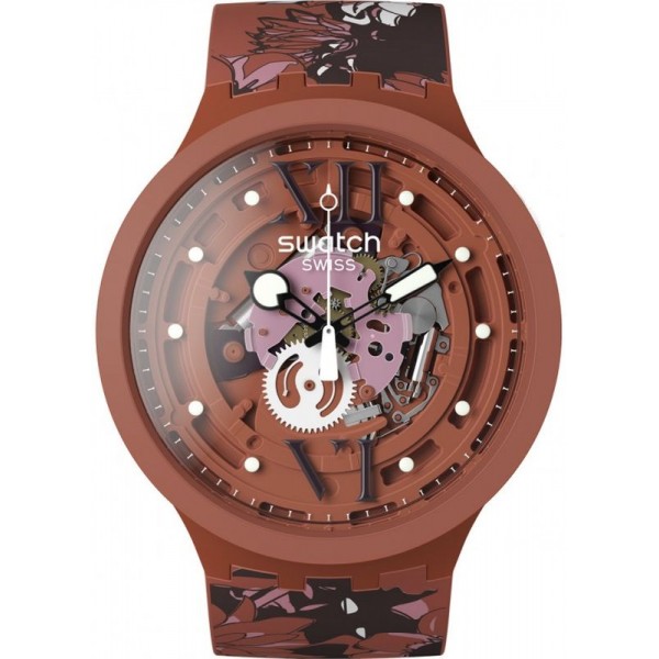 Comprar Reloj Swatch Big Bold Camoflower Cotton SB05C100