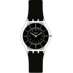 Swatch Women's Watch Skin Classic Black Classiness SFK361
