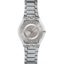 Swatch Women's Watch Skin Classic Silver Drawer SFK393G