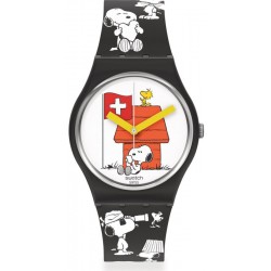 Reloj Swatch Peanuts Grande Bracchetto Snoopy SO28Z107