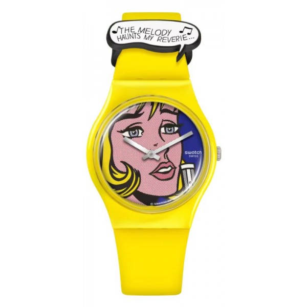 Montre Swatch Reverie by Roy Lichtenstein SO28Z117 Acheter Montre Swatch Reverie by Roy Lichtenstein SO28Z117