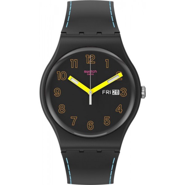 Comprar Reloj Swatch Unisex New Gent Dark Glow SO29B707