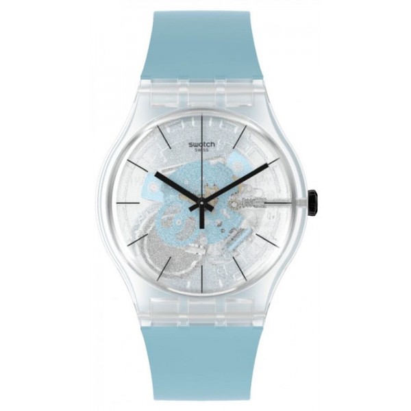 Swatch Unisex Watch New Gent Blue Daze SO29K105 Buy Swatch Unisex Watch New Gent Blue Daze SO29K105
