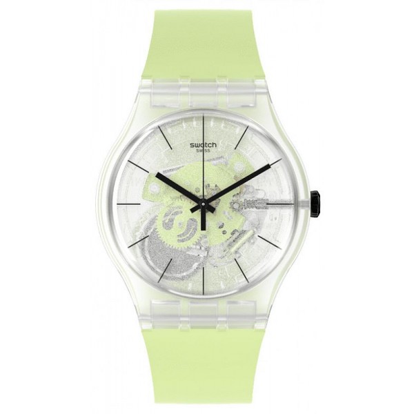Swatch Unisex Watch New Gent Green Daze SO29K106 Buy Swatch Unisex Watch New Gent Green Daze SO29K106