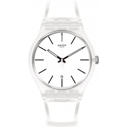 Swatch Unisex Watch New Gent White Trip SO29K401