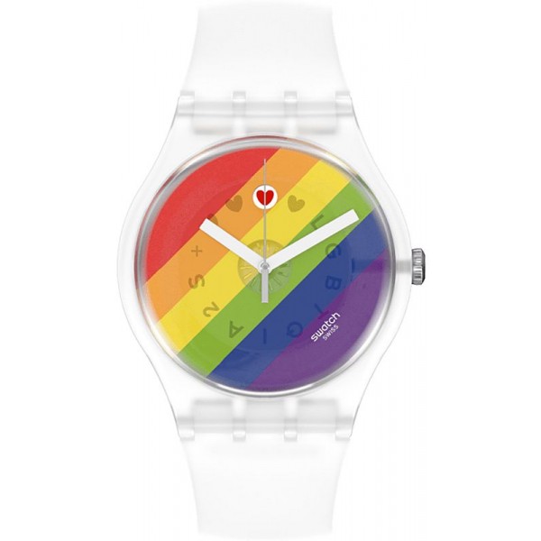 Swatch Ladies Watch New Gent Stripe Fierce SO29K701 Buy Swatch Ladies Watch New Gent Stripe Fierce SO29K701