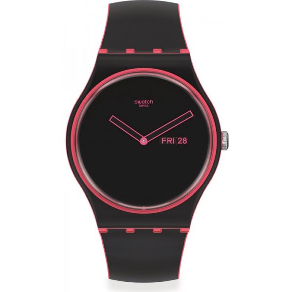 Swatch Unisex Watch New Gent Minimal Line Pink SO29P700 Buy Swatch Unisex Watch New Gent Minimal Line Pink SO29P700