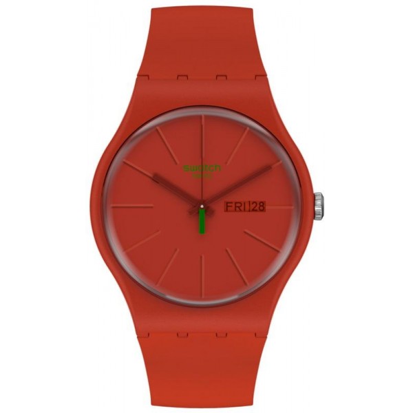 Swatch Unisex Watch New Gent Redvremya SO29R700 Buy Swatch Unisex Watch New Gent Redvremya SO29R700