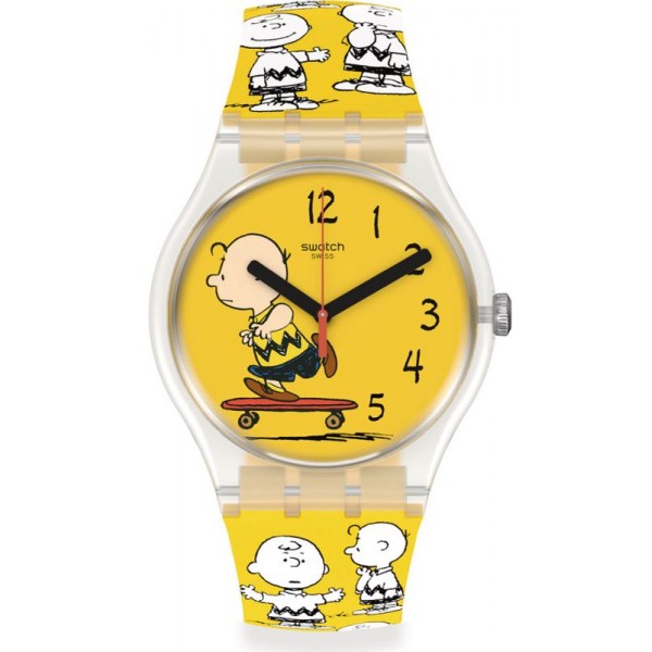 Comprar Reloj Swatch Peanuts Pow Wow Charlie Brown SO29Z101
