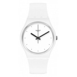 Reloj Swatch Unisex Gent Think Time White SO31W100
