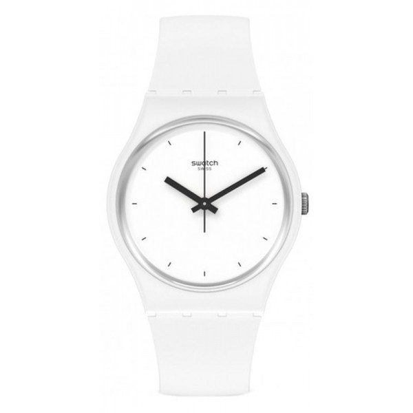 Comprar Reloj Swatch Unisex Gent Think Time White SO31W100