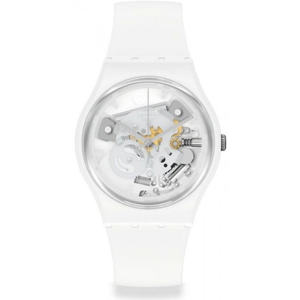 Swatch Unisexuhr Gent Spot Time White SO31W102 kaufen
