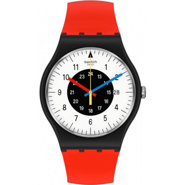 Acheter Montre Swatch Unisex New Gent Rouge & Noir SO32B401-STD