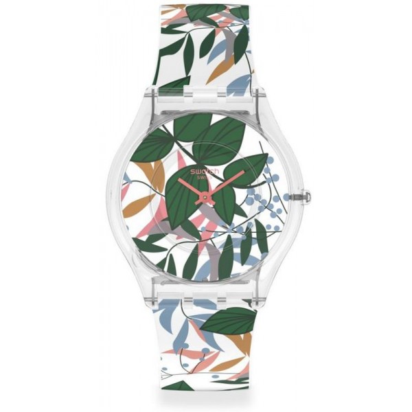 Swatch Damenuhr Skin Classic Leaves Jungle SS08K111 Swatch Damenuhr Skin Classic Leaves Jungle SS08K111 kaufen