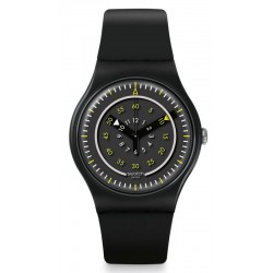 Swatch Unisex Watch New Gent Più Nero SUOB157