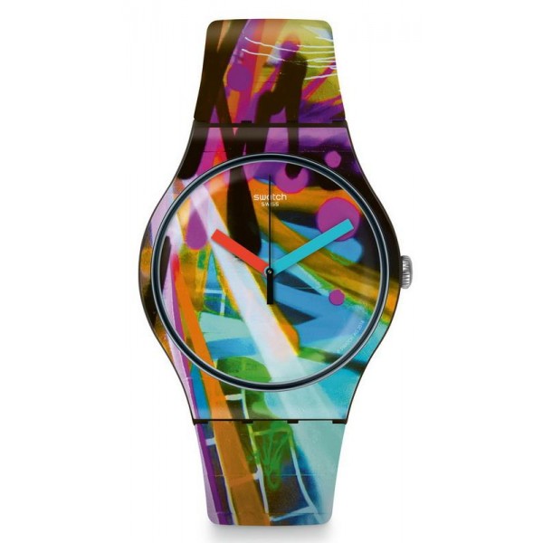 Comprare Orologio Swatch Unisex New Gent City Walls SUOB163