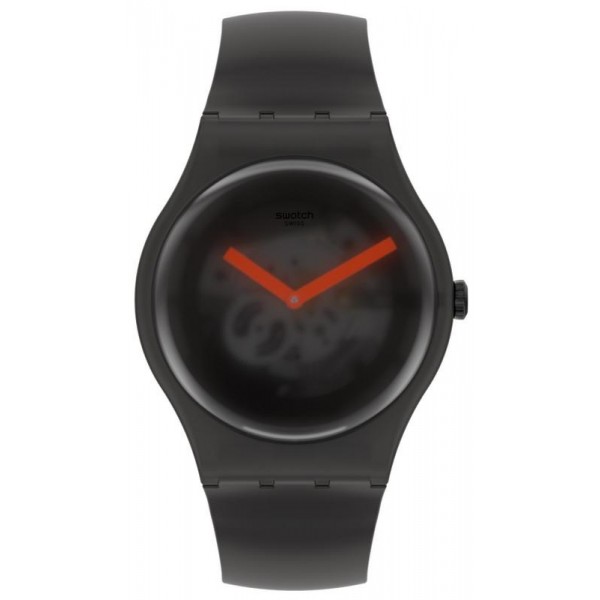 Buy Swatch Unisex Watch New Gent Black Blur SUOB183