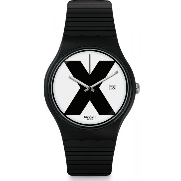 Montre Swatch Unisex New Gent XX-Rated Black SUOB402 Acheter Montre Swatch Unisex New Gent XX-Rated Black SUOB402