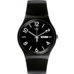 Montre Swatch Unisex New Gent Backup Black SUOB715